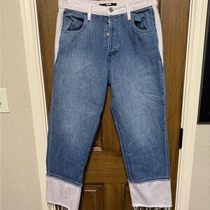 J Brand two tone Denim Jeans